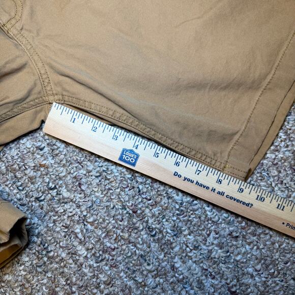 Carhartt Men's Relaxed Fit Work Utility Shorts Size 36 Brown Canvas Carpenter - Picture 7 of 7